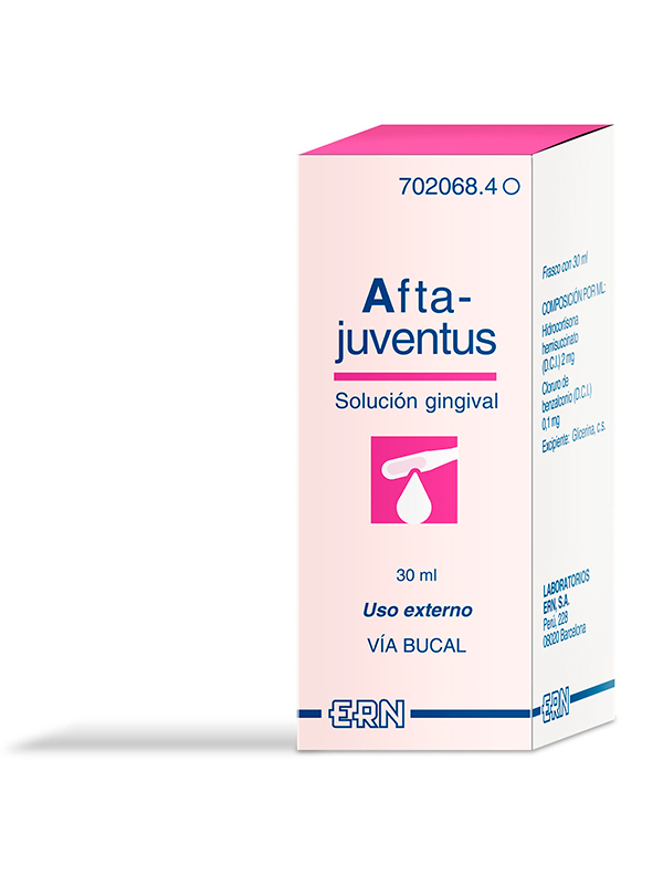 ERN Afta-Juventus solución gingival 30 ml Antiseptico bucal ERN Afta-Juventus solución gingival 30 ml Antiseptico bucal