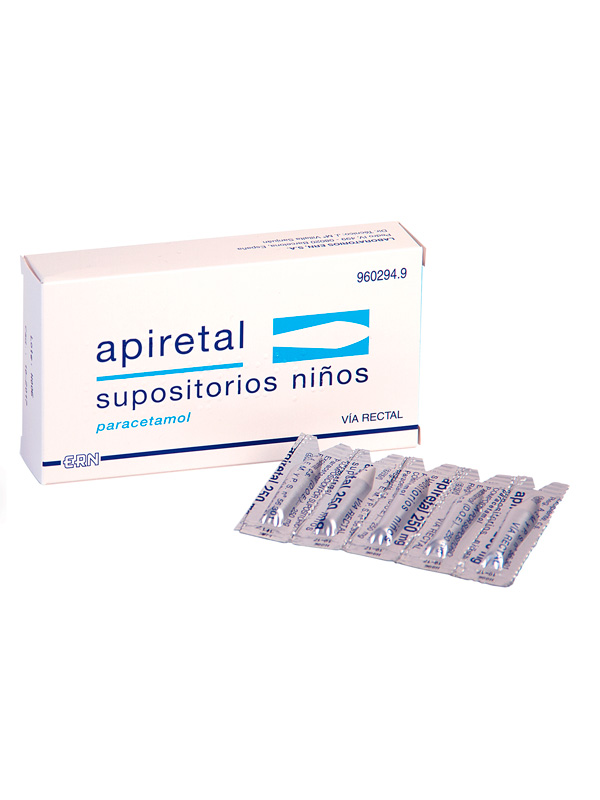 Apiretal-supositorios