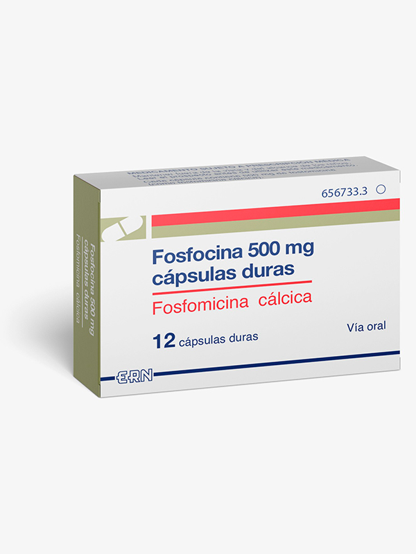 ERN Fosfocina 12 cápsulas Antibióticos ERN Fosfocina 12 cápsulas Antibióticos