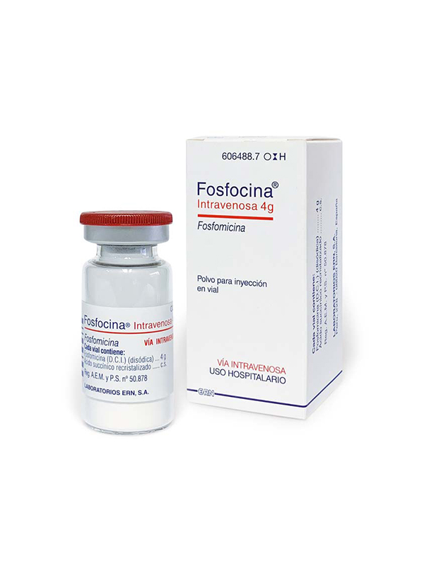 ERN Fosfocina intravenosa 4 g Antibióticos ERN Fosfocina intravenosa 4 g Antibióticos